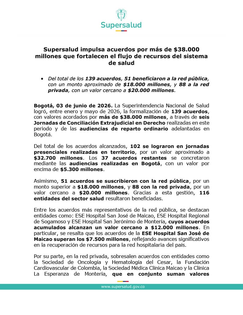 Acuerdos en territorio