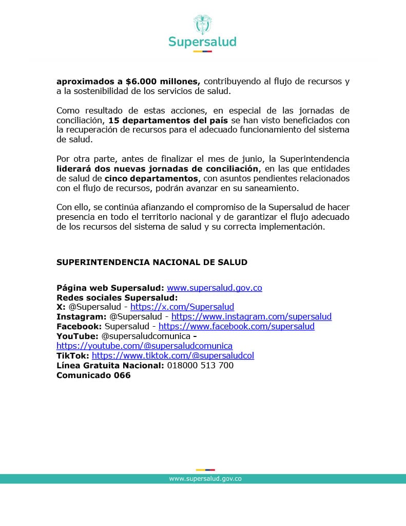 Firma de conciliación